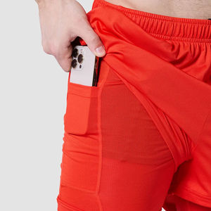 2025 nuevos pantalones cortos de nailon para correr para hombre, stock de playa al por mayor, pantalones cortos de nailon con estampado bordado de logotipo personalizado para hombre - Product Image 6