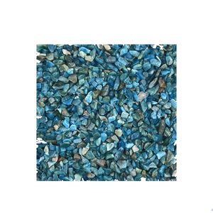 Puce d'apatite bleue en cristal pierre en vrac puces de pierres précieuses brutes puce de pierre dégringolée cristal de guérison naturelle graviers cailloux agate - Product Image 4