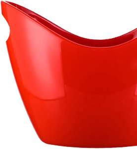Cubeta de Hielo de Plástico Roja de 5 Litros, Sostenible, Duradera, Ligera y Portátil para Fiestas, Bebidas, Cócteles, Cerveza y Whisky - Product Image 4