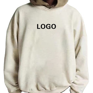 Custom Men's Polyester/Cotton <b>Short</b> <b>Sleeve</b> Terry Blank Ribbed Crew Neck <b>Sweatshirt</b> Oversized Rhinestone Digital Printing Winter - Product Image 3