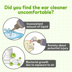 Limpiador de oídos de laboratorio Producto para el cuidado de perros Ingredientes seguros para la eliminación de cerumen Cuidado de la piel para uso en el baño - Product Image 6