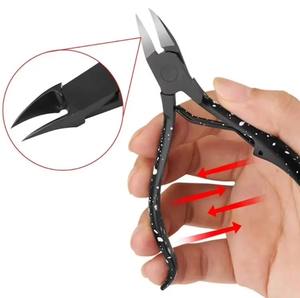 Coupe-ongles de haute qualité avec corps texturé, en acier inoxydable, outil de coupe d'ongles robuste pour les ongles épais des doigts - Product Image 4