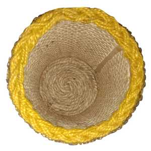 Cambie su escritorio de forma natural con este soporte artesanal para bolígrafos de yute - Product Image 2