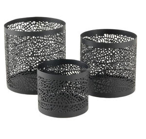 Soporte votivo de candelita de mesa de metal elegante y de lujo para el hogar y la boda decoración festiva y suministros de regalo - Product Image 5