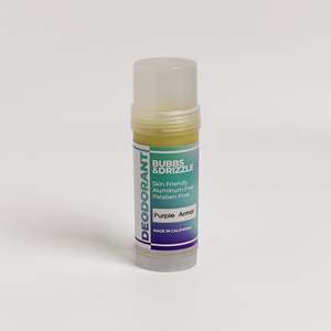 Desodorante Natural Purple Armor, Vegano, a Base de Hierbas y Minerales, Antitranspirante, Bálsamo Corporal Perfumado en Gel y Spray, Certificado Halal - Product Image 1