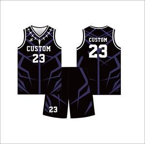 Heren Hoge Kwaliteit Polyester Basketbal Jersey Snel Droog Plus Ademende Uniformen Custom Sublimatie Ontwerp Voor Volwassenen Xs Zomer - Product Image 3