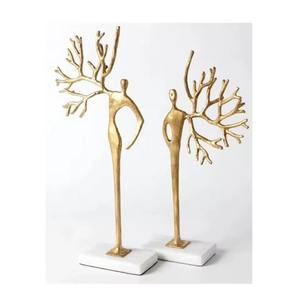 Estatuilla de estilo antiguo, objeto de mesa, acento decorativo elegante para el hogar moderno de lujo, oficina, sala de estar, estantes y Mesa - Product Image 4