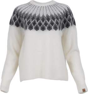 Suéter de Mohair para mujer, calidad superior, transpirable, antiarrugas, logotipo personalizado de la mejor calidad, suéter de Mohair de cuello redondo para invierno - Product Image 3