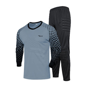 Uniforme d'équipe de gardien de but taille plus hommes demi-manches séchage rapide uniforme de gardien de but uniforme personnalisé - Product Image 2