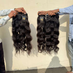 Extensions de cheveux naturels indiens bruts ondulés en vrac, alignés aux cuticules, non traités, pour la vente en gros - Fournisseurs - Product Image 1