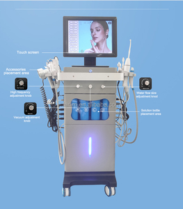 เครื่องไฮโดรเดอร์มาเบรชั่น 16 in 1 สำหรับฟื้นฟูผิวหน้า ทำความสะอาดผิวหน้า เครื่องเสริมความงาม ไดมอนด์ไมโครเดอร์มาเบรชั่น กระชับรูขุมขน บำรุงผิว - Product Image 3