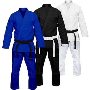 Vente en gros Uniforme de karaté pour hommes Costume de taekwondo Gi Uniforme d'arts martiaux Jiu Jitsu Formation Kimono de combat Ensemble d'uniformes Judo Kung Fu - Product Image 1