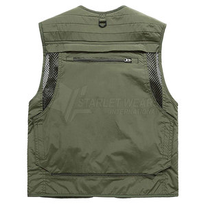 Gilet de chasse pour activités de randonnée en plein air, doublé thermiquement pour climat froid - Product Image 2