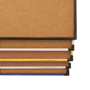 Chất lượng cao nút chai bảng thông báo bảng tin với khung nhôm không từ tính - Product Image 4