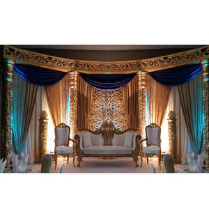 Precioso escenario de boda conjunto decoración último diseño boda escenario bodas escenario conjunto - Product Image 1