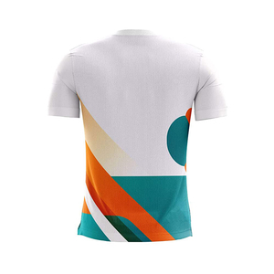 เสื้อฟุตบอลผู้ชายคุณภาพสูงสำหรับการฝึกซ้อม ดีไซน์ใหม่ พิมพ์ลายแบบระเหิด ราคาส่งถูก รับผลิตแบบ OEM ODM - Product Image 1