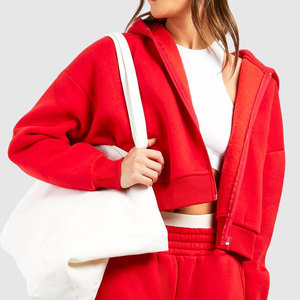 ชุดวอร์มมีซิปสำหรับผู้หญิงชุดวอร์มกางเกงลำลองแนวสตรีทชุดวิ่งชุดใส่อยู่บ้านชุดสองชิ้น - Product Image 4