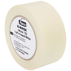 Ruban Adhésif Crêpé Léger K-MASK 70 Blanc 50mm de Largeur 50m de Longueur 24 Unités/Rouleau Ruban Adhésif de Bureau pour Emballage - Product Image 3