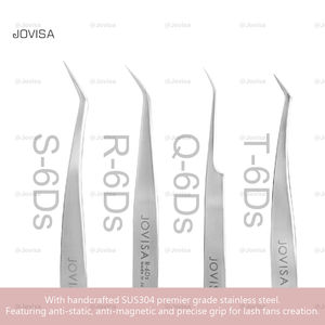   Pinces à épiler pour extensions de cils |   T-6Ds |   Pinces à volume artisanales |   Fabriqué au Japon - Product Image 3