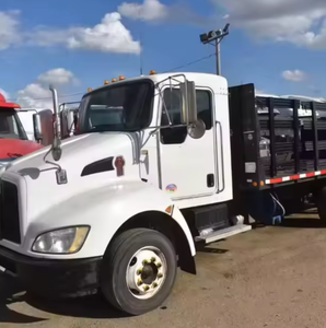 รถบรรทุกพื้นเรียบ Kenworth H T170 ปี 2014 ขนาด 16 ฟุต ขับเคลื่อนด้วยระบบพาวเวอร์ฟูล 260 แรงม้า เกียร์อัตโนมัติ ประตูยกข้างซ้าย จัดส่งรวดเร็ว - Product Image 6
