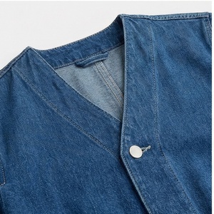 Chaqueta Vaquera Cruda Lisa a Precio Competitivo, Secado Rápido, Estilo Casual Urbano, Ropa de Moda Femenina - Product Image 4