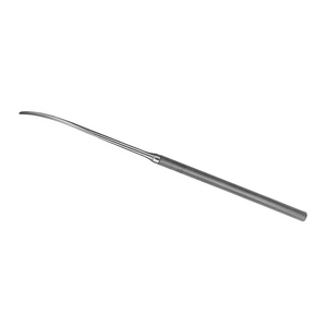 Spatule vasculaire incurvée de 185 mm (7,14 pouces), curette chirurgicale Molt, élévateur avec une largeur d'extrémité arrondie de 3 mm, manuelle, non stérile et réutilisable - Product Image 6