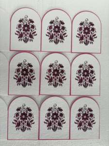 Cartes de mariage en papier façonnées, invitations florales simples sur mesure pour événements de luxe, sérigraphie écologique de qualité supérieure. - Product Image 3