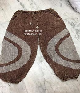 Sarouel patchwork en coton pyjama sarouel en coton pyjama patchwork en coton pyjama indien pyjama patchwork en coton népalais pantalon bohème - Product Image 1