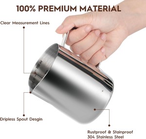 Jarra de acero inoxidable de alta capacidad de grado profesional Taza de agua de metal para el hogar Hotel Oficina y uso en fiestas a precio a granel - Product Image 4