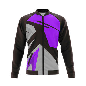 Veste de sport à fermeture éclair intégrale pour un vêtement de sport respirant |   Chaud, respirant, séchage rapide |   Tailles Homme Femme Jeunesse |   Veste d'entraînement - Product Image 6