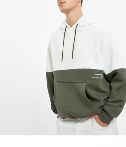 เสื้อสเวตเตอร์สวมหัวแบบมีฮู้ดผ้าคอตตอนสี100% สำหรับผู้ชาย - Product Image 4