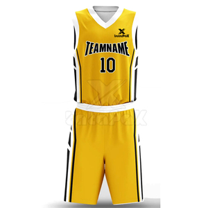 Professional Basketball Reversible Uniform Sports Wear for Men Featuring Stylish Design and Comfortable Fit Training Polyester - Product Image 5