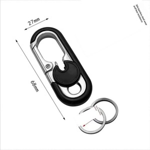 Accessoire pour vos essentiels quotidiens, un porte-clés de voiture polyvalent en acier inoxydable avec une solution de porte-clés sécurisée pour tous les conducteurs - Product Image 3