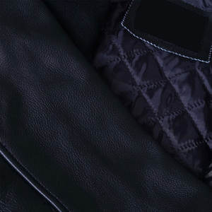 Venta al por mayor de chaquetas de bombardero de béisbol personalizadas para hombres Varsity Top Trending Stand Collar Fleece estilo de invierno - Product Image 4