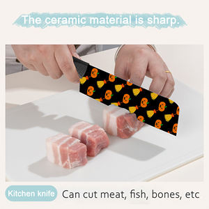 Commercial Grade Chef <b>Knife</b> Ceramic Coated Plastic Ambidextrous Dishwasher <b>Safe</b> for Outdoor Camping Fast Shipping Hot Sell - Product Image 6