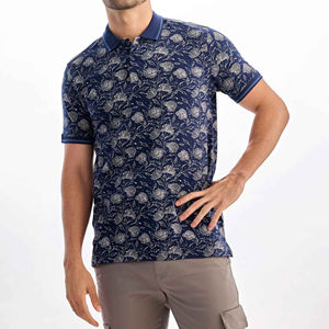 Hommes Polo T Shirt Slim Fit 100% Coton Tissu Respirant à Manches Courtes Vêtements Décontractés Fournisseur OEM Logo Personnalisé Usine En Vrac - Product Image 4