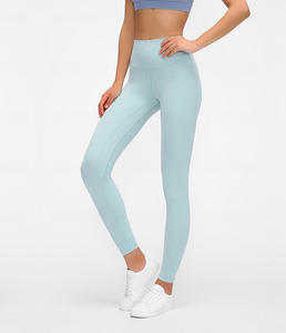 2026 Wicking Skin-friendly Woman Active Wear High Waist Fold-over <b>Yoga</b> <b>Pants</b> Print Spandex/Nylon - Product Image 5