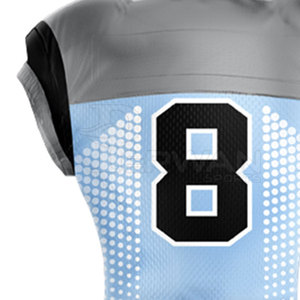 Camiseta de Fútbol Americano Transpirable de Manga Corta Más Vendida al por Mayor, 100% Poliéster, Personalizable - Product Image 6