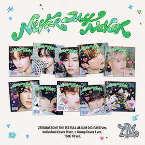 ZeroBaseOne Never Say Never, Primer Álbum Completo, Digipak, Portada Individual, Versión Aleatoria - Product Image 1