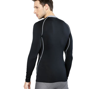 Ropa de artes marciales mixtas Rashguards para hombres logotipo personalizado bordado e impresión Rashguards sin costuras para entrenamiento de gimnasia ropa de entrenamiento - Product Image 3