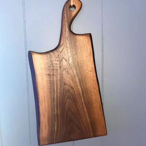 NOUVELLE PLANCHE DE BOUCHER RECTANGLE À DÉCOUPER EN BOIS Planche à découper écologique durable et recyclée pour la maison et le restaurant - Product Image 1