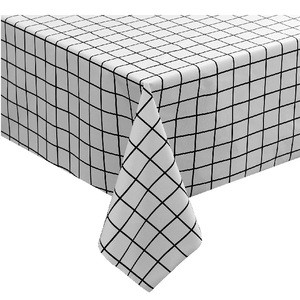 Waterproof <b>Oil</b> Proof Custom <b>Table</b> <b>Cloth</b> for Kitchen Indoor and Outdoor High Quality <b>Table</b> <b>Cloth</b> Reusable Dining for Dinner Home - Product Image 3