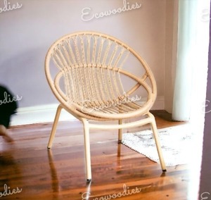 Round Rattan Papasan <b>Summer</b> Outdoor Garden <b>Chair</b> Garden <b>Chairs</b> Outdoor Furniture for Home Decoration Elegant Bamboo Rattan <b>Chair</b> - Product Image 3