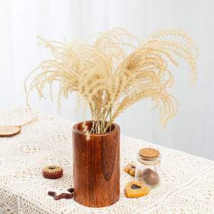 Porte-ustensiles de cuisine en bois 5.8x3.7 pouces porte-ustensiles de cuisine en bois d'acacia naturel pour ustensile de comptoir - Product Image 6