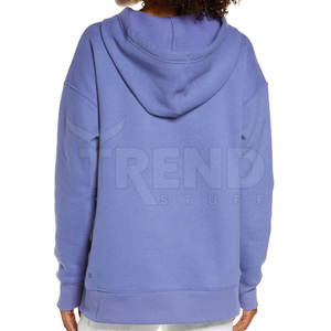 Sudadera con capucha para mujer superventas, diseño profesional de alta calidad, estampado personalizado, Top de moda, informal de invierno, forro de lona, logotipo frontal - Product Image 2