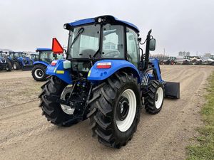 New Holland PowerStar 75 tractores 90HP 100hp usado New y Holland tractores baratos granja agricultura 4x4 tractor de ruedas - Product Image 6