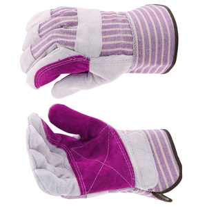 Venta al por mayor de guantes industriales de cuero Partido de vaca de doble palma de todos los tamaños para trabajo de invierno y soldadura de Pakistán - Product Image 3