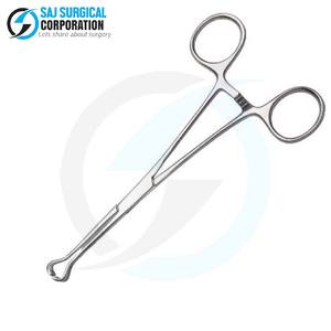 2025 pinzas de tejido Babcock compactas tamaño de 6 pulgadas para cirugía general y procedimientos ginecológicos en hospitales CE ISO - Product Image 4