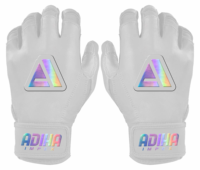 Guantes de Bateo Profesionales de Béisbol/Sóftbol de Última Generación con Puño Corto, Cuero de Piel de Cabra, Cierre de Gancho y Bucle Antideslizante, Hechos a Medida