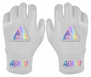 Gants de frappe de baseball/softball professionnels à poignet court, en cuir de chèvre, antidérapants, fermeture à boucle et crochet, sur mesure - Product Image 1